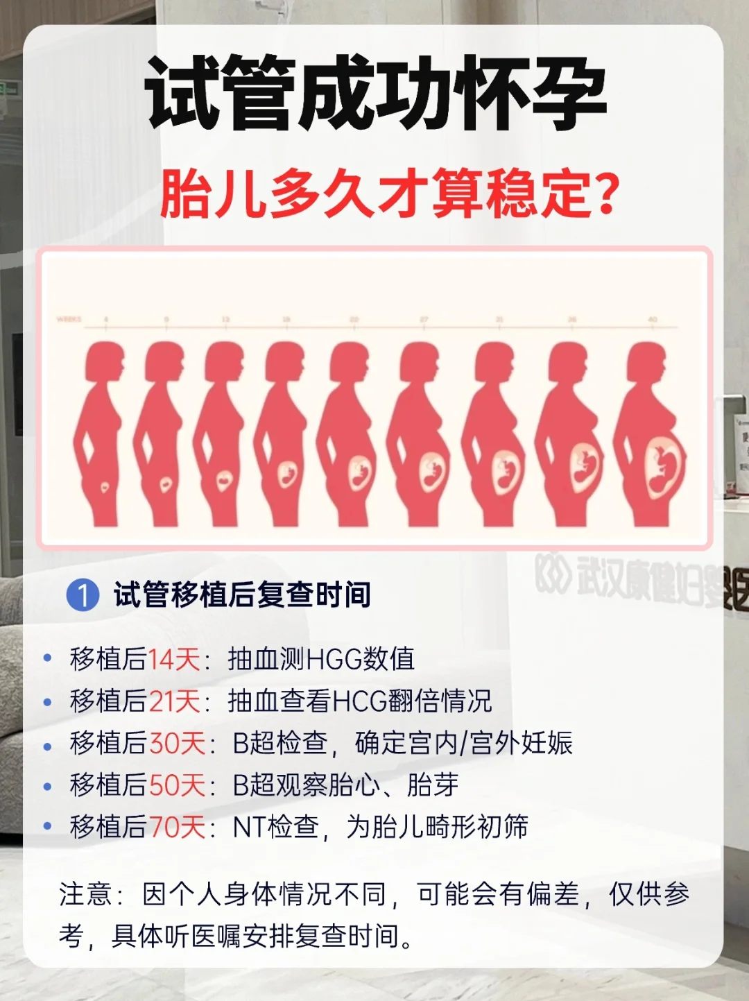 做试管婴儿怀孕后，多久算稳定呢？